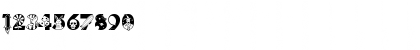 Download Fonture Regular Font Numeric Preview