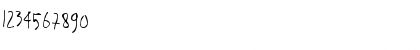 Download lossboom Regular Font Numeric Preview