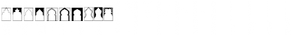 Download FS Islamic Arches Normal Font Numeric Preview