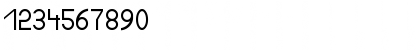 Download Certified Regular Font Numeric Preview