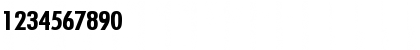 Download FujiWide Bold Font Numeric Preview