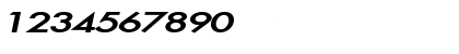 Download Fusi Extended BoldItalic Font Numeric Preview