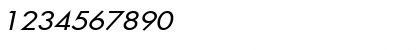 Download Fusi Wide Italic Font Numeric Preview