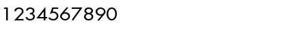 Download Fusi Wide Normal Font Numeric Preview