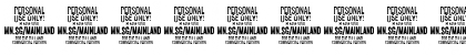 Download Mainland PERSONAL Light Italic Font