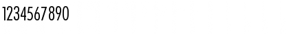 Download Futura Regular Font Numeric Preview