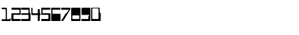 Download FutureWorld Normal Font Numeric Preview