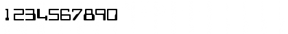 Download Futuristic Normal Font Numeric Preview