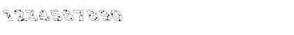 Download FZ BASIC 55 SPOTTED LEFTY Normal Font Numeric Preview