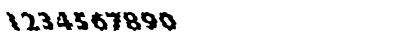Download FZ BASIC 57 WAVEY LEFTY Normal Font Numeric Preview