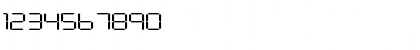 Download FZ DIGITAL 10 EX Normal Font Numeric Preview
