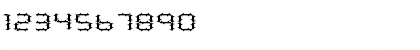 Download FZ DIGITAL 10 SPIKED EX Normal Font Numeric Preview