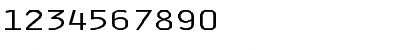 Download FZ DIGITAL 4 EX Normal Font Numeric Preview