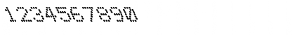 Download FZ DIGITAL 9 LEFTY Normal Font Numeric Preview