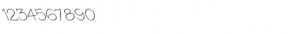 Download FZ HAND 1 LEFTY Normal Font Numeric Preview