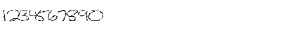 Download FZ HAND 12 WAVEY Normal Font Numeric Preview
