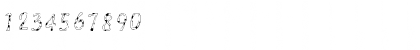 Download FZ HAND 20 SPOTTED Normal Font Numeric Preview