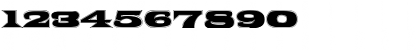 Download FZ JAZZY 26 CONTOUR Normal Font Numeric Preview
