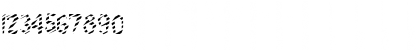 Download FZ JAZZY 8 STRIPED Normal Font Numeric Preview