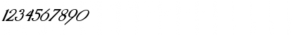 Download FZ ROMAN 18 ITALIC Normal Font Numeric Preview