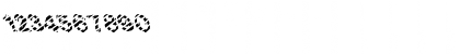 Download FZ UNIQUE 20 STRIPED LEFTY Normal Font Numeric Preview