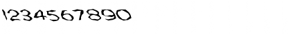 Download FZ WACKY 59 LEFTY Normal Font Numeric Preview