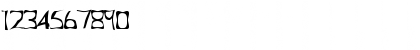 Download FZ WARPED 34 Normal Font Numeric Preview