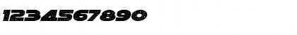 Download Galaxy 1 Italic Italic Font Numeric Preview