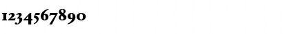 Download GaramondBEOldstyleFigures Bold Font Numeric Preview