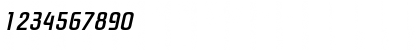 Download GE Drover Bold Italic Font Numeric Preview