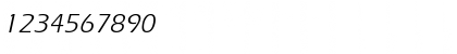 Download GE Ergonomic Italic Font Numeric Preview