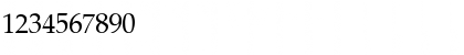 Download GE Palladian Regular Font Numeric Preview