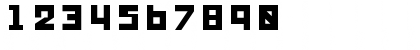 Download GENOCIDE Regular Font Numeric Preview