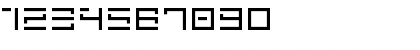 Download genown_v01 Regular Font Numeric Preview