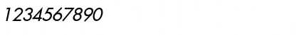 Download German Italic Font Numeric Preview