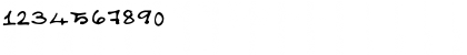 Download New Regular Font Numeric Preview