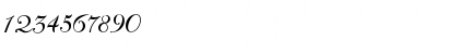 Download GiambattistaDrei Script Font Numeric Preview
