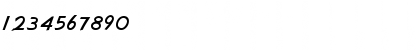 Download Gillies Normal Font Numeric Preview