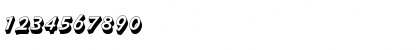 Download GilliesGotDExtBolSh1 Regular Font Numeric Preview