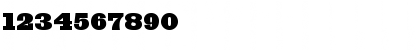 Download Giza Regular Font Numeric Preview