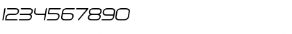 Download Orenburg Italic Font Numeric Preview