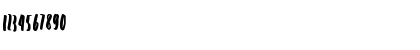 Download PINDOW Regular Font Numeric Preview