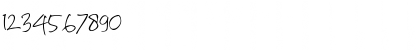 Download pipih Regular Font Numeric Preview
