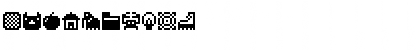 Download Pixel Icons Compilation Regular Font Numeric Preview
