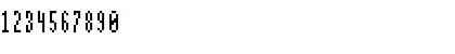 Download Pixelatus Regular Font Numeric Preview