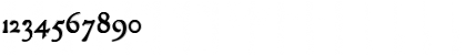 Download GranthamOutline Roman Font Numeric Preview