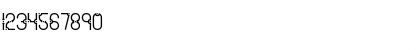 Download Granular BRK Normal Font Numeric Preview