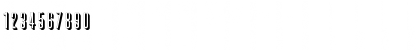 Download GreatShadow Regular Font Numeric Preview