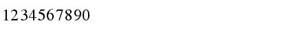 Download GrecoLightSSK Regular Font Numeric Preview