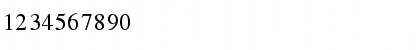 Download GrecoLightSSK Regular Font Numeric Preview
